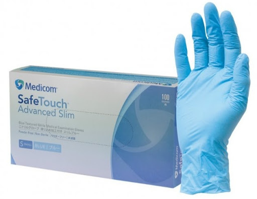 Перчатки нитриловые Medicom SafeTouch Advanced/ 1п
