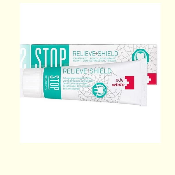 Зубна гель-паста "STOP Sensitive" 75мл, Edel+White