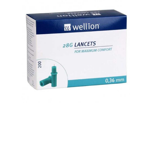 Ланцети Wellion 28G (0, 36 мм), 1 шт