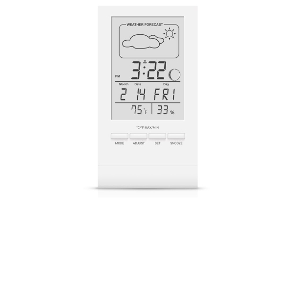 Термометр-гігрометр цифровий з годинником Т-14 (-50 +70)