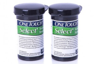 Тест-полоски One Touch Select, 25 шт