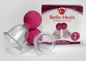 Масажні банки (вакуумні) Bells-Heals "Мірта"