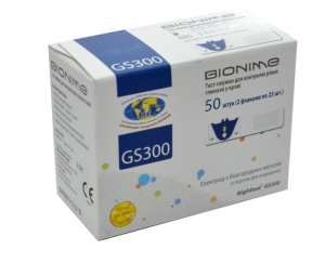 Тест-полоски Bionime GS 300 №50
