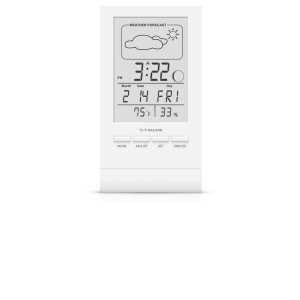Термометр-гигрометр цифровой с часами Т-14 (-50 +70)