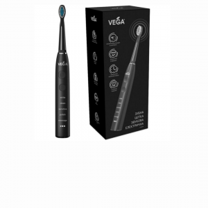 Електрична зубна щітка Vega VT-600  (чорна) 5 режимів чистки